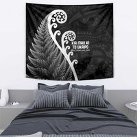 Kia Mau Ki To Ukaipo Tapestry Te Reo Maori Koru Fern Art LT9 - Polynesian Pride