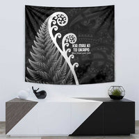 Kia Mau Ki To Ukaipo Tapestry Te Reo Maori Koru Fern Art LT9 - Polynesian Pride