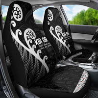 Kia Ora Maori Language Car Seat Cover Te Reo Maori Koru Fern Art