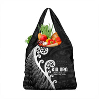 Kia Ora Maori Language Grocery Bag Te Reo Maori Koru Fern Art