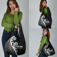 Kia Ora Maori Language Grocery Bag Te Reo Maori Koru Fern Art