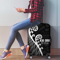 Kia Ora Maori Language Luggage Cover Te Reo Maori Koru Fern Art