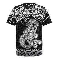 Te Reo Maori Tiki Inspired Art Rugby Jersey