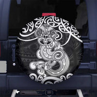 Te Reo Maori Tiki Inspired Art Spare Tire Cover