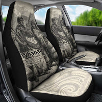 Whanau Maori Language Car Seat Cover Te Reo Maori Inspired Art