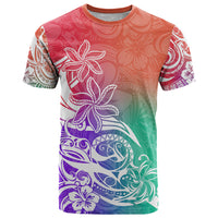 Polynesian Sunset Plumeria T Shirt Pacific Island Tribal Blossom Style LT9 Blossom - Polynesian Pride