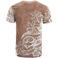 Polynesian Sunset Plumeria T Shirt Pacific Island Tribal Nude Style LT9 - Polynesian Pride