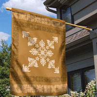 Hawaiian Quilt Block Design Garden Flag Gold Hawaii Culture Motifs LT9 - Polynesian Pride