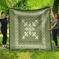 Hawaiian Quilt Block Design Quilt Lime Hawaii Culture Motifs - Polynesian Pride