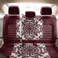 Palm Leaf Quilt Pattern Back Car Seat Cover Hawaii Culture Floral - Polynesian Pride