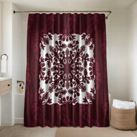 Palm Leaf Quilt Pattern Bathroom Set Hawaii Culture Floral - Polynesian Pride