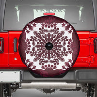 Palm Leaf Quilt Pattern Spare Tire Cover Hawaii Culture Floral - Polynesian Pride