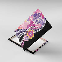 Aloha Vintage Hibiscus Lei Seamless Pattern Canvas Wall Art - Polynesian Pride