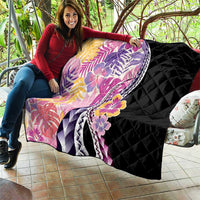 Aloha Vintage Hibiscus Lei Seamless Pattern Quilt LT9 - Polynesian Pride
