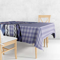 Aloha Vintage Palaka Floral Hawaiian Quilt Tablecloth Poni Motif - Polynesian Pride