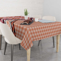 Aloha Vintage Palaka Floral Hawaiian Quilt Tablecloth Ulaula Motif - Polynesian Pride