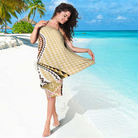 Aloha Vintage Palaka Floral Hawaiian Quilt Sarong Melemele Motif - Polynesian Pride