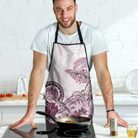 Polynesian Manta Ray Apron Pink Floral Turtle Tattoo - Polynesian Pride