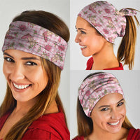 Pink Paniolo Palaka Hawaiian Cowgirl Christmas Neck Gaiter - Polynesian Pride