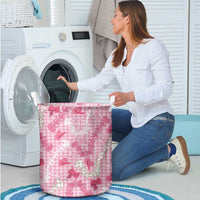 Paniolo Palaka Hawaiian Cowgirl Laundry Basket - Polynesian Pride