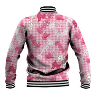 Paniolo Palaka Hawaiian Cowgirl Baseball Jacket - Polynesian Pride