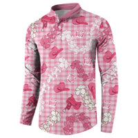 Paniolo Palaka Hawaiian Cowgirl Button Sweatshirt - Polynesian Pride