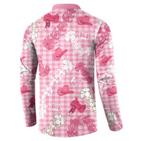 Paniolo Palaka Hawaiian Cowgirl Button Sweatshirt - Polynesian Pride