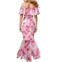 Paniolo Palaka Hawaiian Cowgirl Family Matching Mermaid Dress and Hawaiian Shirt - Polynesian Pride