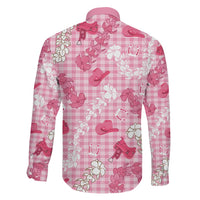 Paniolo Palaka Hawaiian Cowgirl Family Matching Short Sleeve Bodycon Dress and Hawaiian Shirt LT9 - Polynesian Pride
