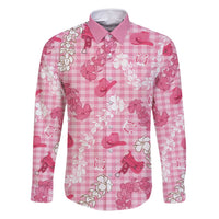 Paniolo Palaka Hawaiian Cowgirl Family Matching Summer Maxi Dress and Hawaiian Shirt - Polynesian Pride