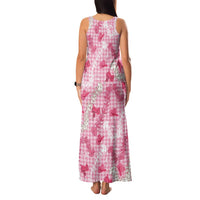 Paniolo Palaka Hawaiian Cowgirl Family Matching Tank Maxi Dress and Hawaiian Shirt LT9 - Polynesian Pride