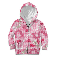 Paniolo Palaka Hawaiian Cowgirl Kid Hoodie - Polynesian Pride