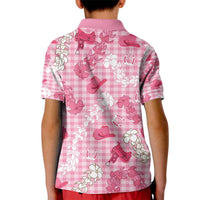 Paniolo Palaka Hawaiian Cowgirl Kid Polo Shirt - Polynesian Pride