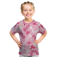 Paniolo Palaka Hawaiian Cowgirl Kid T Shirt - Polynesian Pride