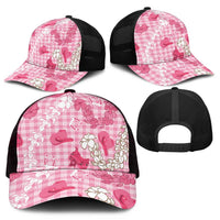 Paniolo Palaka Hawaiian Cowgirl Mesh Trucker Cap LT9 - Polynesian Pride
