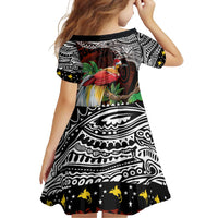 Papua New Guinea Christmas Family Matching Mermaid Dress and Hawaiian Shirt LT9 - Polynesian Pride