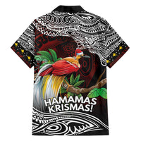 Papua New Guinea Christmas Family Matching Off Shoulder Maxi Dress and Hawaiian Shirt - Polynesian Pride