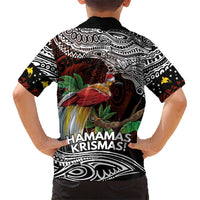 Papua New Guinea Christmas Family Matching Puletasi and Hawaiian Shirt LT9 - Polynesian Pride