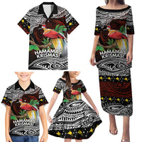 Papua New Guinea Christmas Family Matching Puletasi and Hawaiian Shirt LT9 - Polynesian Pride