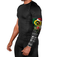 Vanuatu Pig's Tusk Meri Krismas! Arm Sleeves Vanuatuan Ancient Art Spirit LT9 - Polynesian Pride
