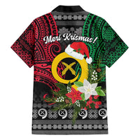 Vanuatu Pig's Tusk Meri Krismas! Family Matching Long Sleeve Bodycon Dress and Hawaiian Shirt Vanuatuan Ancient Art Spirit LT9 - Polynesian Pride