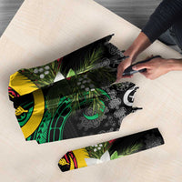 Vanuatu Pig's Tusk Meri Krismas! Umbrella Vanuatuan Ancient Art Spirit - Polynesian Pride