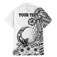 Ia Orana Tahiti Personalised Family Matching Mermaid Dress and Hawaiian Shirt French Polynesia Hook Tattoo Special White Color LT9 - Polynesian Pride