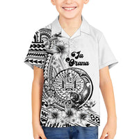 Ia Orana Tahiti Personalised Hawaiian Shirt French Polynesia Hook Tattoo Special White Color LT9 - Polynesian Pride