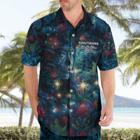 New Zealand Matariki Pohutukawa Hawaiian Shirt Te Mauri te Ora LT9 - Polynesian Pride