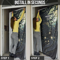 New Zealand Matariki Tupuarangi Door Cover Ng Kai o te Rangi - Polynesian Pride