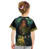 New Zealand Matariki Kid T Shirt Rongo Mori Wellbeing and Good Luck LT9 - Polynesian Pride