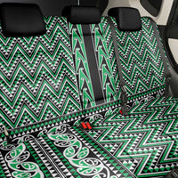New Zealand Maori Niho Taniwha Back Car Seat Cover Kakariki Mangopare and Puhoro Pattern LT9 - Polynesian Pride