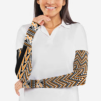 New Zealand Maori Niho Taniwha Arm Sleeves Karaka Mangopare and Puhoro Pattern - Polynesian Pride