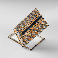 New Zealand Maori Niho Taniwha Canvas Wall Art Karaka Mangopare and Puhoro Pattern